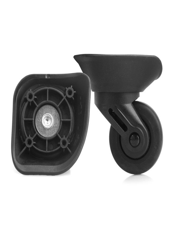 Zoofen Luggage Wheels Replacement 2 pcs Suitcase Replacement Wheels Wear-Resistant Carry On Spinner Casters (ZA-73) - Image 1